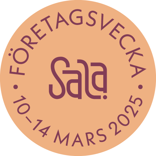 Emblem till Salas Företagsvecka den 10-14 mars 2025